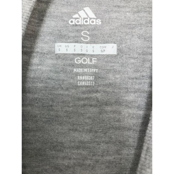 Adidas Golf Gray Tee Shirt - Women's Size Small - Picture 3 of 4